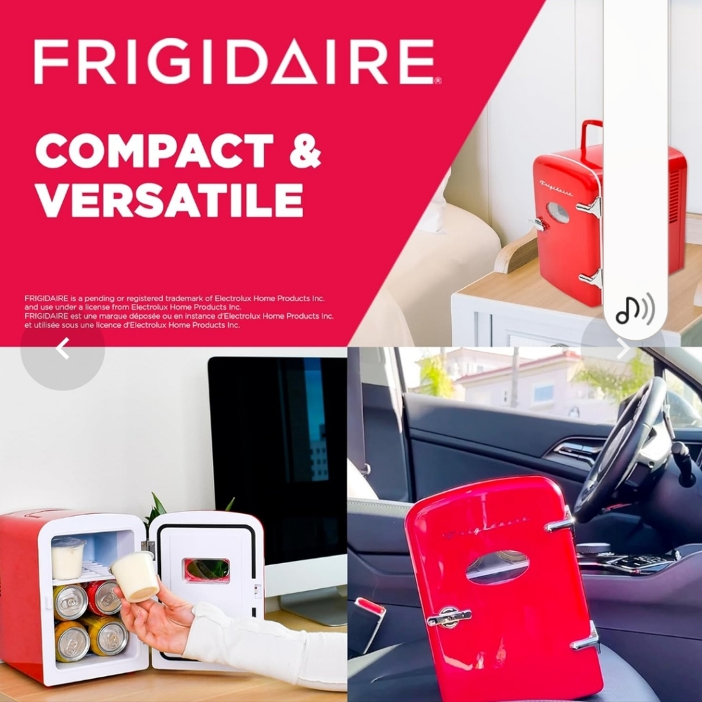 Frigidaire Red Mini Fridge - Picture 5 of 5